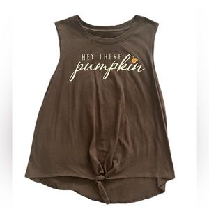 Disney Parks “Hello There Pumpkin” | Women’s M Black Tank Top | Halloween